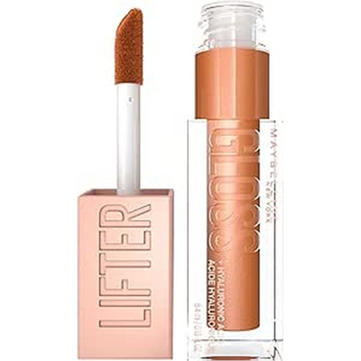 Maybelline New York Lifter Plumping Hydrating Lip Gloss - 019 Gold 5.4ml - Publicité Maybelline New York Lifter Plumping Hydrating Lip Gloss - 019 Gold 5.4ml - Publicité