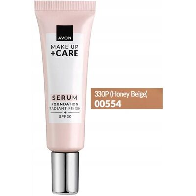 Fond De Teint-Sérum 3 En 1 Avon Beige Miel 330p - Publicité Fond De Teint-Sérum 3 En 1 Avon Beige Miel 330p - Publicité