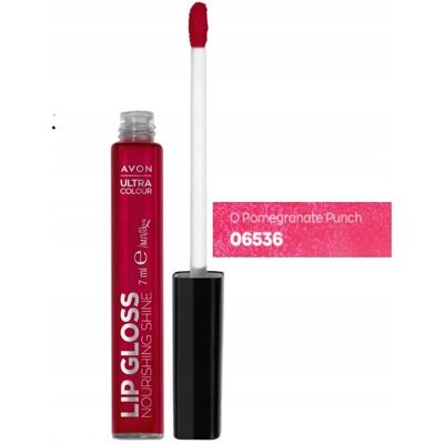 Gloss À Lèvres Avon Ultra-Brillant Pomebranate Punch - Publicité Gloss À Lèvres Avon Ultra-Brillant Pomebranate Punch - Publicité