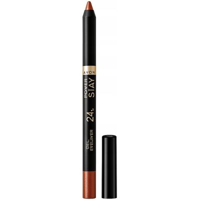 Avon Powerstay Gel Eyeliner 24h Longue Tenue Waterproof Brun Doré - Publicité Avon Powerstay Gel Eyeliner 24h Longue Tenue Waterproof Brun Doré - Publicité
