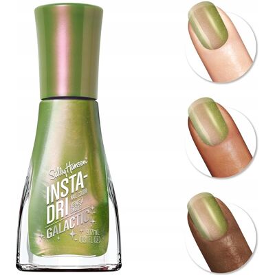 Sally Hansen - Insta-Dri Galactic - Vert Métallique - Vernis à ongles - Publicité Sally Hansen - Insta-Dri Galactic - Vert Métallique - Vernis à ongles - Publicité