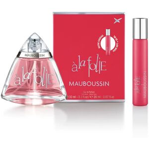 Mauboussin - à la Folie - 100ml - Parfum - Publicité Mauboussin - à la Folie - 100ml - Parfum - Publicité