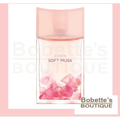 Soft Musk Avon Eau De Toilette Pour Elle Vaporisateur - Publicité Soft Musk Avon Eau De Toilette Pour Elle Vaporisateur - Publicité