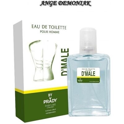 Eau De Toilette Homme D'Male De Prady - Publicité Eau De Toilette Homme D'Male De Prady - Publicité
