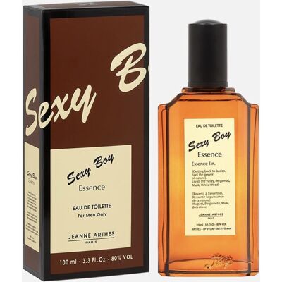 Sexy Boy Essence Jeanne Arthes Eau De Toilette 100ml Pour Homme - Publicité Sexy Boy Essence Jeanne Arthes Eau De Toilette 100ml Pour Homme - Publicité