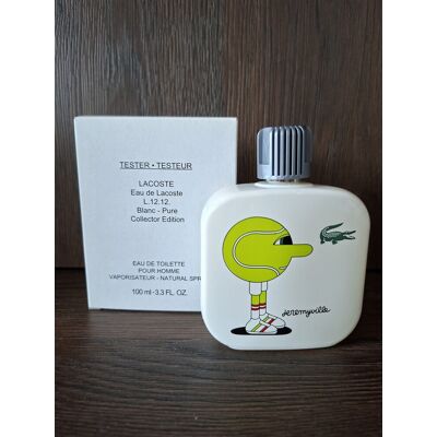 Lacoste L.12.12 Blanc Pure Collector Edition – Eau De Toilette (Edt) 100ml - Publicité Lacoste L.12.12 Blanc Pure Collector Edition – Eau De Toilette (Edt) 100ml - Publicité
