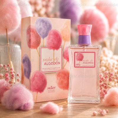 Parfum Nube de Cotton de Prady - Eau de Toilette pour Femmes & Enfants - Publicité Parfum Nube de Cotton de Prady - Eau de Toilette pour Femmes & Enfants - Publicité