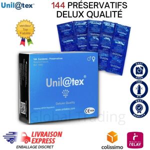 144 Préservatifs Nature Unilatex Capote Homme Ce Lubrifiée Livraison Rapide - Publicité 144 Préservatifs Nature Unilatex Capote Homme Ce Lubrifiée Livraison Rapide - Publicité
