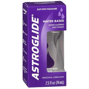 Lubrifiant Personnel À Base D'Eau 2,5 Oz Par Astroglide - Publicité Lubrifiant Personnel À Base D'Eau 2,5 Oz Par Astroglide - Publicité