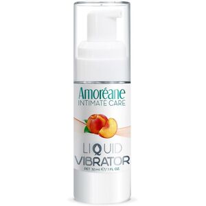Lubrifiant Liquid Vibrator Pêche 30ml - Amoreane Med - Publicité Lubrifiant Liquid Vibrator Pêche 30ml - Amoreane Med - Publicité