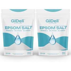 Gideli Sel D'Epsom 2 Kg Sel D'Epsom Sulfate De Magnésium Sel De Bain Bain Bain De... Publicité Gideli Sel D'Epsom 2 Kg Sel D'Epsom Sulfate De Magnésium Sel De Bain Bain Bain De... Publicité