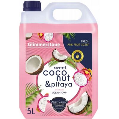Sans Marque Savon Liquide Crémeux Pour Les Mains À La Noix De Coco Fraîche Et Au Pitaya, Qua - Publicité Sans Marque Savon Liquide Crémeux Pour Les Mains À La Noix De Coco Fraîche Et Au Pitaya, Qua - Publicité