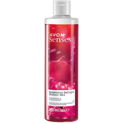 Gel Douche Avon Délice Framboise 250 Ml - Publicité Gel Douche Avon Délice Framboise 250 Ml - Publicité