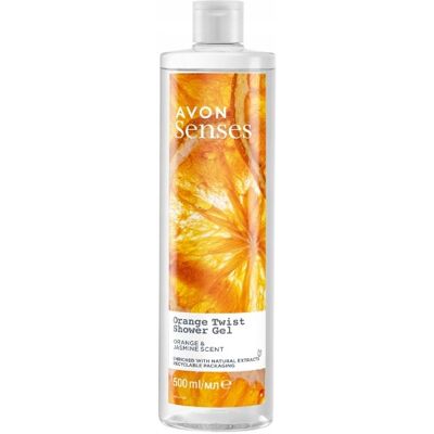 Avon - Gel Douche Orange Twist 500 Ml - Publicité Avon - Gel Douche Orange Twist 500 Ml - Publicité