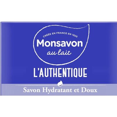 Lot De 6 Monsavon Savon Solide Au Lait 100g - Publicité Lot De 6 Monsavon Savon Solide Au Lait 100g - Publicité