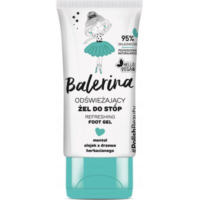 Sans Marque Gel Rafraîchissant Pour Les Pieds Ballerina 50 Ml - Publicité Sans Marque Gel Rafraîchissant Pour Les Pieds Ballerina 50 Ml - Publicité