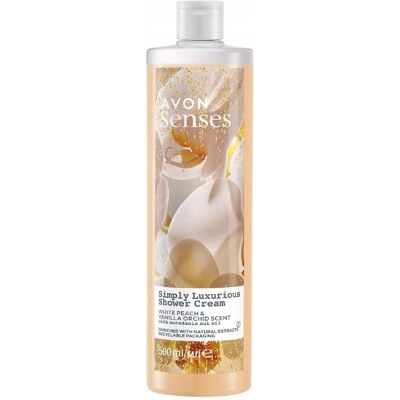 Avon - Gel Douche Simply Luxurious 500 Ml - Publicité Avon - Gel Douche Simply Luxurious 500 Ml - Publicité