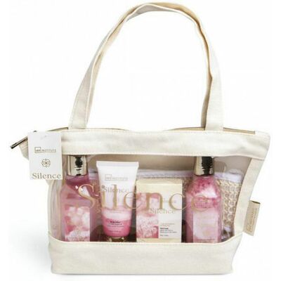 Idc Institute Sac Cadeau Femme Gel Douche Crème Corps Sels De Bain Savonnette - Publicité Idc Institute Sac Cadeau Femme Gel Douche Crème Corps Sels De Bain Savonnette - Publicité