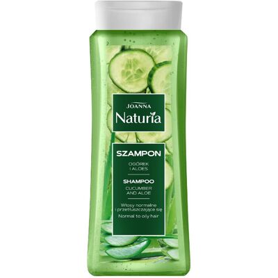 Shampoing Capillaire Joanna Naturia Concombre Et Aloe Vera 500 Ml - Publicité Shampoing Capillaire Joanna Naturia Concombre Et Aloe Vera 500 Ml - Publicité