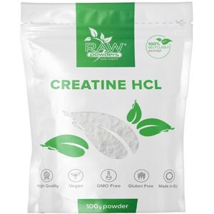 Raw Powders Poudre De Créatine Hcl 100g Supplément Pour Athlètes Avant Entraînement - Publicité Raw Powders Poudre De Créatine Hcl 100g Supplément Pour Athlètes Avant Entraînement - Publicité