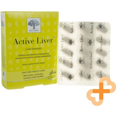 New Nordic Active Liver - Complément Alimentaire - 30 Comprimés - Publicité New Nordic Active Liver - Complément Alimentaire - 30 Comprimés - Publicité