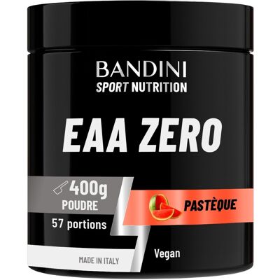 Bandini® Eaa Poudre 400g Watermelon Acides Aminés Essentiels Zero - Publicité Bandini® Eaa Poudre 400g Watermelon Acides Aminés Essentiels Zero - Publicité
