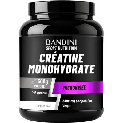 Bandini® Créatine Monohydrate 500g Poudre Pour Entraînement, Sport, Fitness - Publicité Bandini® Créatine Monohydrate 500g Poudre Pour Entraînement, Sport, Fitness - Publicité