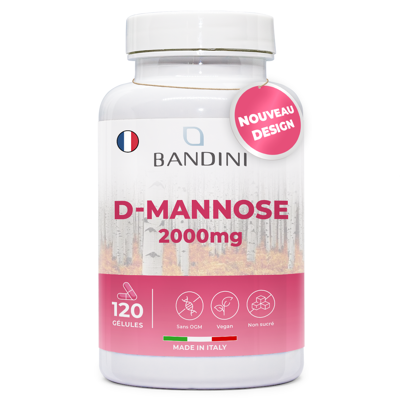 Bandini - D-Mannose Pur - 2000mg - Publicité Bandini - D-Mannose Pur - 2000mg - Publicité