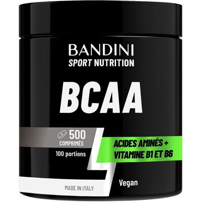 Bandini Bcaa Vitamin B1 And B6 500 Comprimés Acides Aminés À Chaîne Ramifiée Workout - Publicité Bandini Bcaa Vitamin B1 And B6 500 Comprimés Acides Aminés À Chaîne Ramifiée Workout - Publicité