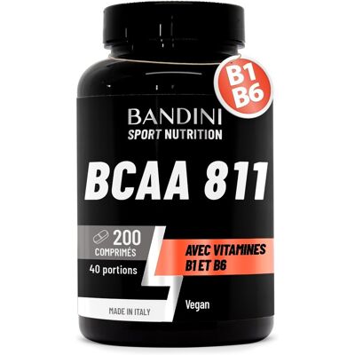 Bandini - BCAA 8:1:1 - Complément alimentaire - Publicité Bandini - BCAA 8:1:1 - Complément alimentaire - Publicité