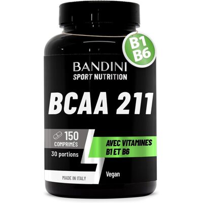 Bandini - Bcaa 2:1:1 - Vitamine B1 B6 - Acides Aminés - Publicité Bandini - Bcaa 2:1:1 - Vitamine B1 B6 - Acides Aminés - Publicité