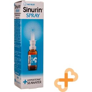Sinurin Spray Nasal 30ml Stuffy Course Nez Soulagement Hypertonique Eau De Mer - Publicité Sinurin Spray Nasal 30ml Stuffy Course Nez Soulagement Hypertonique Eau De Mer - Publicité