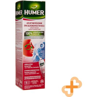 Humer 050 Spray Nasal Hypertensif 50ml Débouchant Nez Bouché - Publicité Humer 050 Spray Nasal Hypertensif 50ml Débouchant Nez Bouché - Publicité
