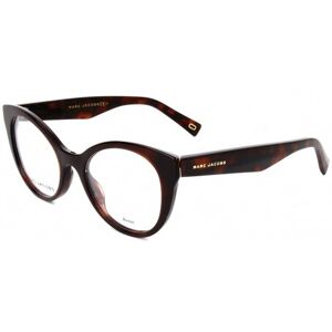 Monture de Lunettes Havana de Marc Jacobs - Eyewear Frames - Publicité Monture de Lunettes Havana de Marc Jacobs - Eyewear Frames - Publicité