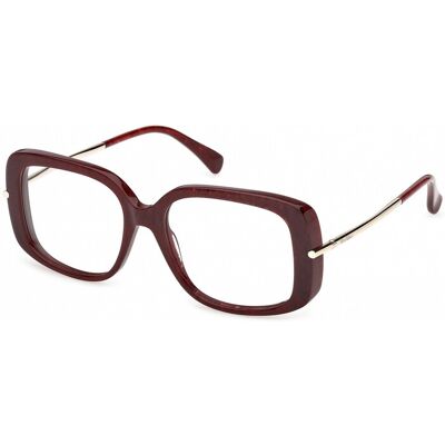 Lunettes De Vue Maxmara Mm5226 Bordeaux/texture 54/17/140 Femme - Publicité Lunettes De Vue Maxmara Mm5226 Bordeaux/texture 54/17/140 Femme - Publicité