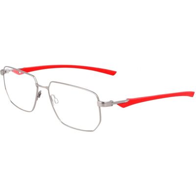Nike NIKE 4317 076 Satin Gunmetal/University Red - Monture de lunettes - Publicité Nike NIKE 4317 076 Satin Gunmetal/University Red - Monture de lunettes - Publicité