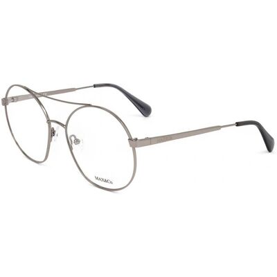 Max & Co Monture de lunettes ronde en Ruthénium léger - Monture de lunettes - Publicité Max & Co Monture de lunettes ronde en Ruthénium léger - Monture de lunettes - Publicité