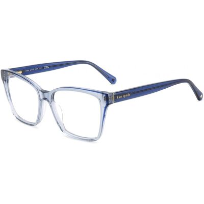 KATE SPADE CLAUDIE/G Montures optiques bleues - Eyewear Frames - Publicité KATE SPADE CLAUDIE/G Montures optiques bleues - Eyewear Frames - Publicité