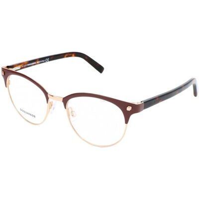 Lunettes De Vue Dsquared2 Dq5132 Gold 49/18/140 Unisex - Publicité Lunettes De Vue Dsquared2 Dq5132 Gold 49/18/140 Unisex - Publicité