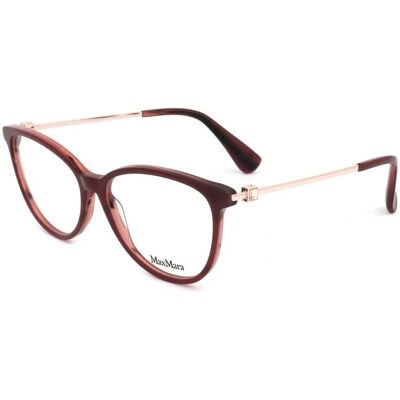 Max Mara MM5078 Lunettes - rondes, femmes, rouge - Publicité Max Mara MM5078 Lunettes - rondes, femmes, rouge - Publicité