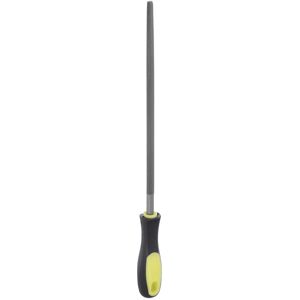 Uxcell Rond Fichier 10\" Haut Carbone Trempé Acier Coupe Main Râpe Poignée Pour Ébarbage - Publicité Uxcell Rond Fichier 10\" Haut Carbone Trempé Acier Coupe Main Râpe Poignée Pour Ébarbage - Publicité