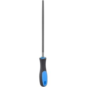Uxcell Rond Fichier 8\" Haut Carbone Dureté Acier Double Coupe Main Râpe Pour Ébarbage - Publicité Uxcell Rond Fichier 8\" Haut Carbone Dureté Acier Double Coupe Main Râpe Pour Ébarbage - Publicité