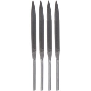 Uxcell 4pcs Pneumatique Demi Rond Fichiers 5 X 85mm Trempé Roulement Coupe Affûtage - Publicité Uxcell 4pcs Pneumatique Demi Rond Fichiers 5 X 85mm Trempé Roulement Coupe Affûtage - Publicité