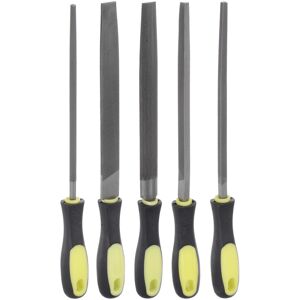 Uxcell Métal Fichier Ensemble 8\" Haut Carbone Dureté Coupe Pour Ébarbage Demi-Rond - Publicité Uxcell Métal Fichier Ensemble 8\" Haut Carbone Dureté Coupe Pour Ébarbage Demi-Rond - Publicité
