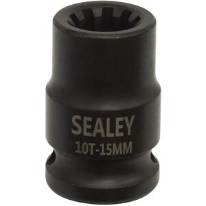 Douille De Caliper De Frein Sealey 1/2\" Sq Drive 15mm 10-Point Vs0990 - Publicité Douille De Caliper De Frein Sealey 1/2\" Sq Drive 15mm 10-Point Vs0990 - Publicité