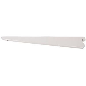 Timco - Twin Slot Shelf Bracket - Blanc - Support d'étagère - Publicité Timco - Twin Slot Shelf Bracket - Blanc - Support d'étagère - Publicité