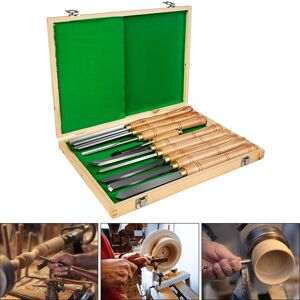 Vevor 8pcs Ciseaux À Bois Hss Outils Professionnels Pour Travail Du Bois/racines/tour - Publicité Vevor 8pcs Ciseaux À Bois Hss Outils Professionnels Pour Travail Du Bois/racines/tour - Publicité