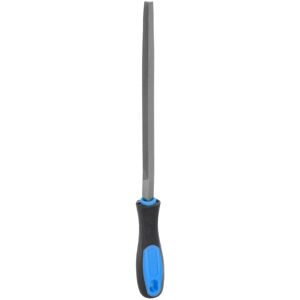 Uxcell Triangulaire Fichier 8\" Haut Carbone Dureté Acier Double Coupe Pour Ébarbage - Publicité Uxcell Triangulaire Fichier 8\" Haut Carbone Dureté Acier Double Coupe Pour Ébarbage - Publicité