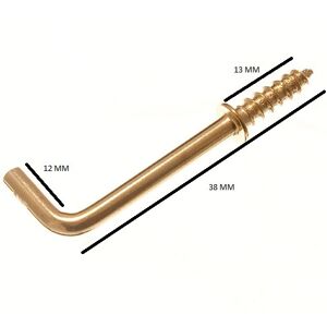 Vis À Crochet 25mm Pour Épaule Total Longueur 38mm Eb Avec Paquet Taille 20 - Publicité Vis À Crochet 25mm Pour Épaule Total Longueur 38mm Eb Avec Paquet Taille 20 - Publicité