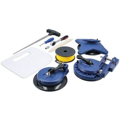 Kit De Retrait De Pare-Brise Power-Tec À Clé À Cliquet 92724 - Publicité Kit De Retrait De Pare-Brise Power-Tec À Clé À Cliquet 92724 - Publicité